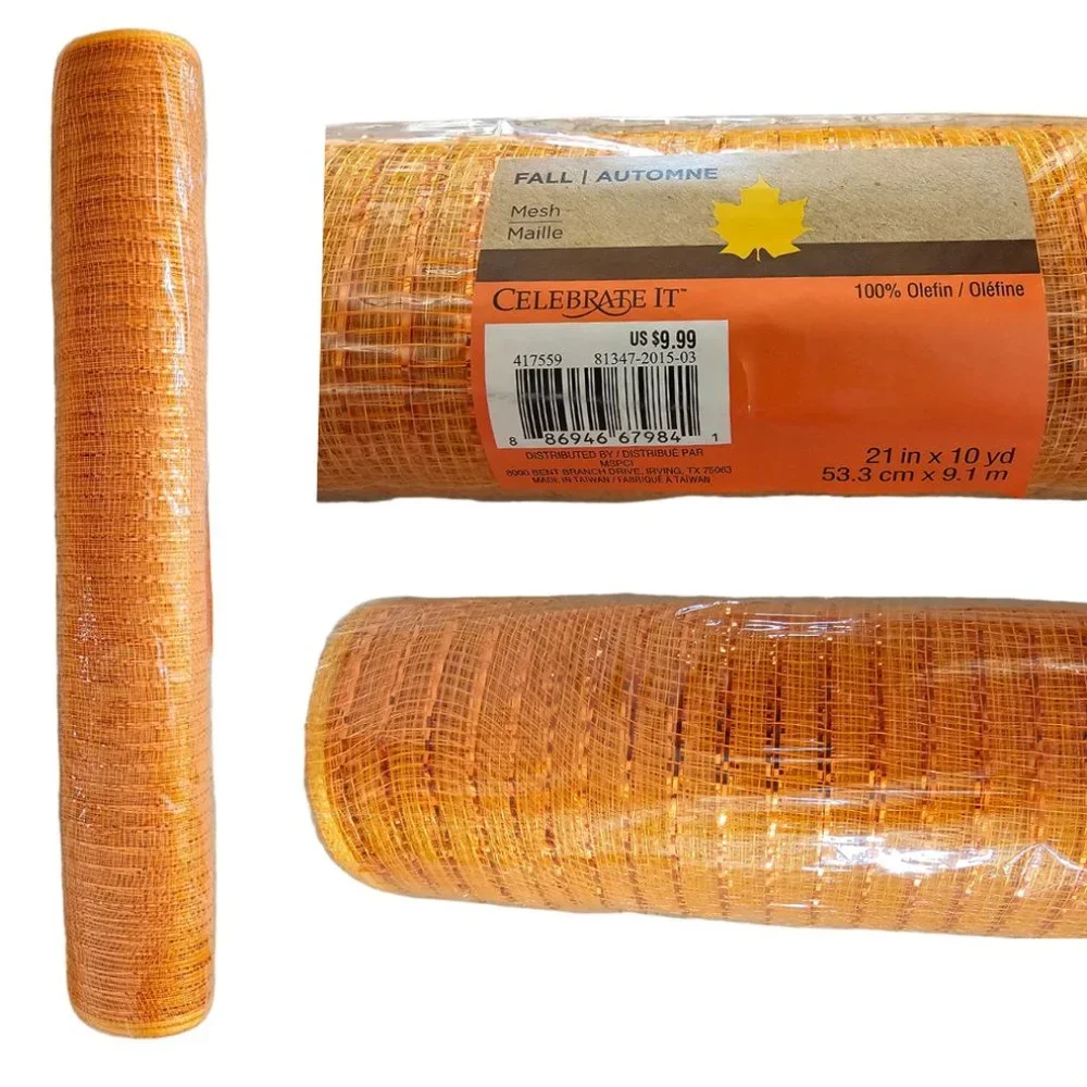 3 for $15 || Celebrate It® Occasions™ Deco Mesh Ribbon 21